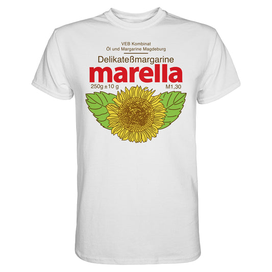DDR Ostalgie Shirt Unisex • MARELLA MARGARINE - VEB KOMBINAT ÖL MAGDEBURG
