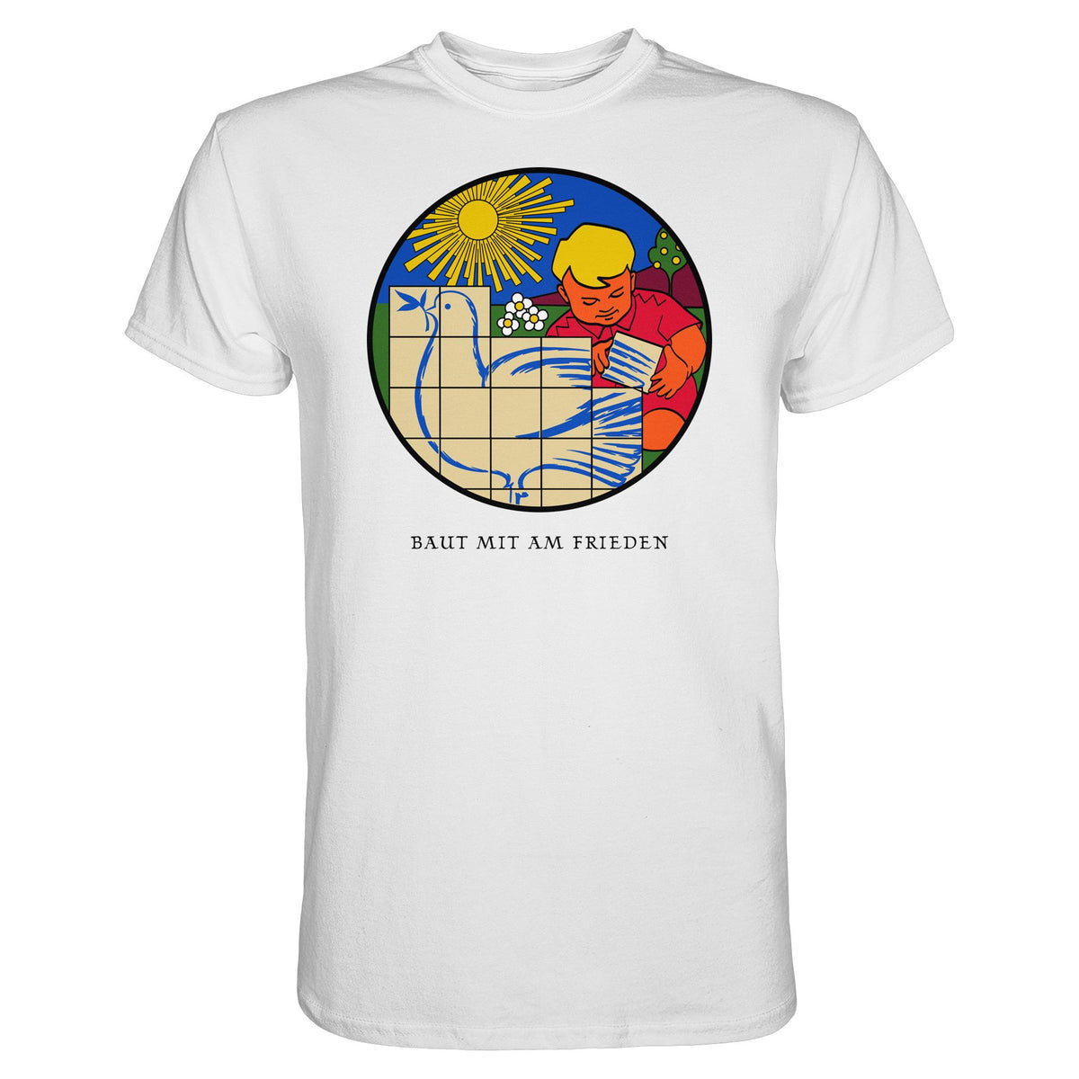 BAUT MIT AM FRIEDEN | DDR Ostalgie Shirt Unisex