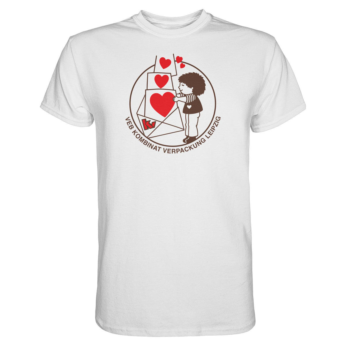 DDR Ostalgie Shirt Unisex • VEB KOMBINAT VERPACKUNG LEIPZIG