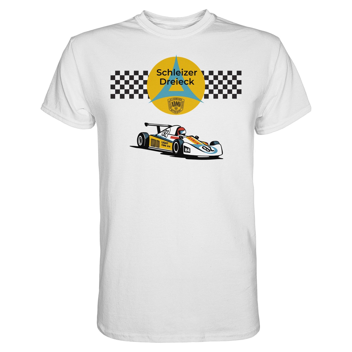 DDR Ostalgie Shirt Unisex • SCHLEIZER DREIECK DDR (ORIGINAL-WIMPEL)