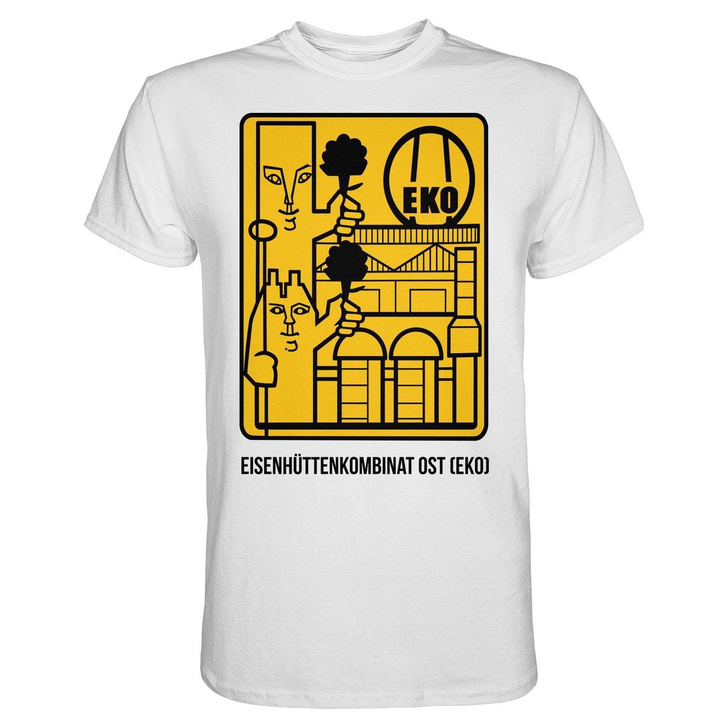 DDR Ostalgie Shirt Unisex • EISENHÜTTENKOMBINAT OST (EKO)