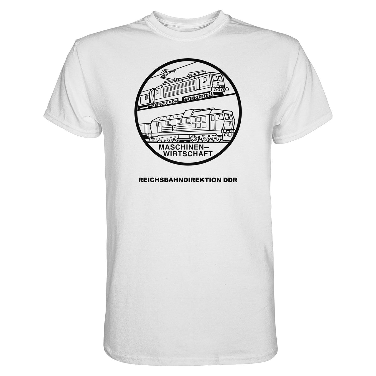 DDR Ostalgie Shirt Unisex • MASCHINENWIRTSCHAFT DR