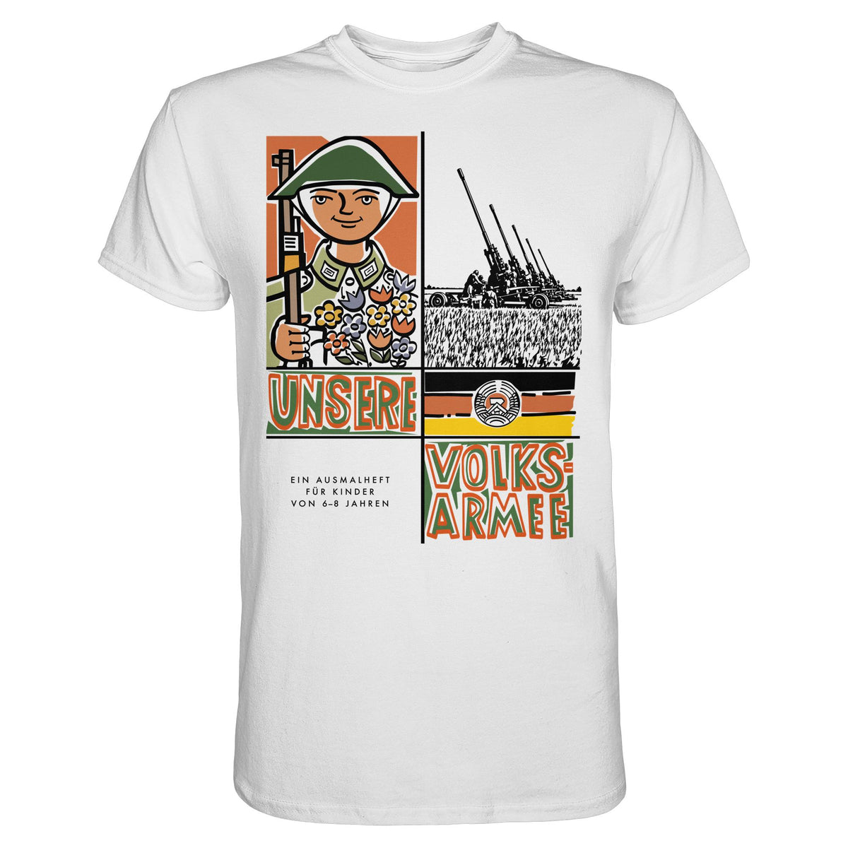 NVA - UNSERE VOLKSARMEE (AUSMALHEFT) | DDR Ostalgie Shirt Unisex