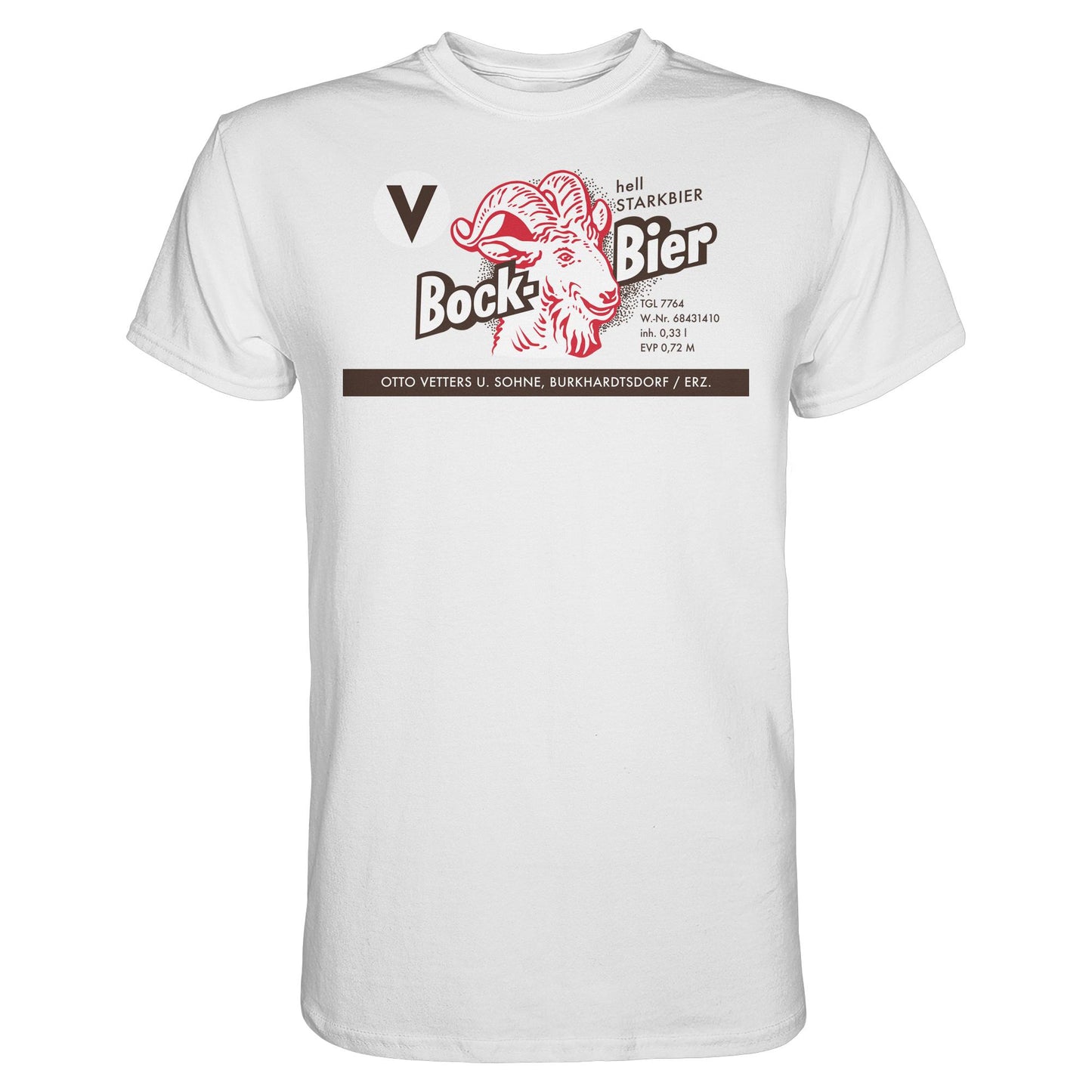 DDR Ostalgie Shirt Unisex • BOCKBIER - OTTO VETTERS ERZGEBIRGE