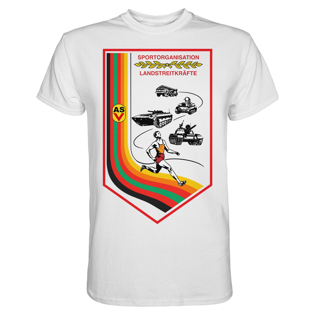NVA ASV - SPORTORGANISATION LANDSTREITKRÄFTE | DDR Ostalgie Shirt Unisex