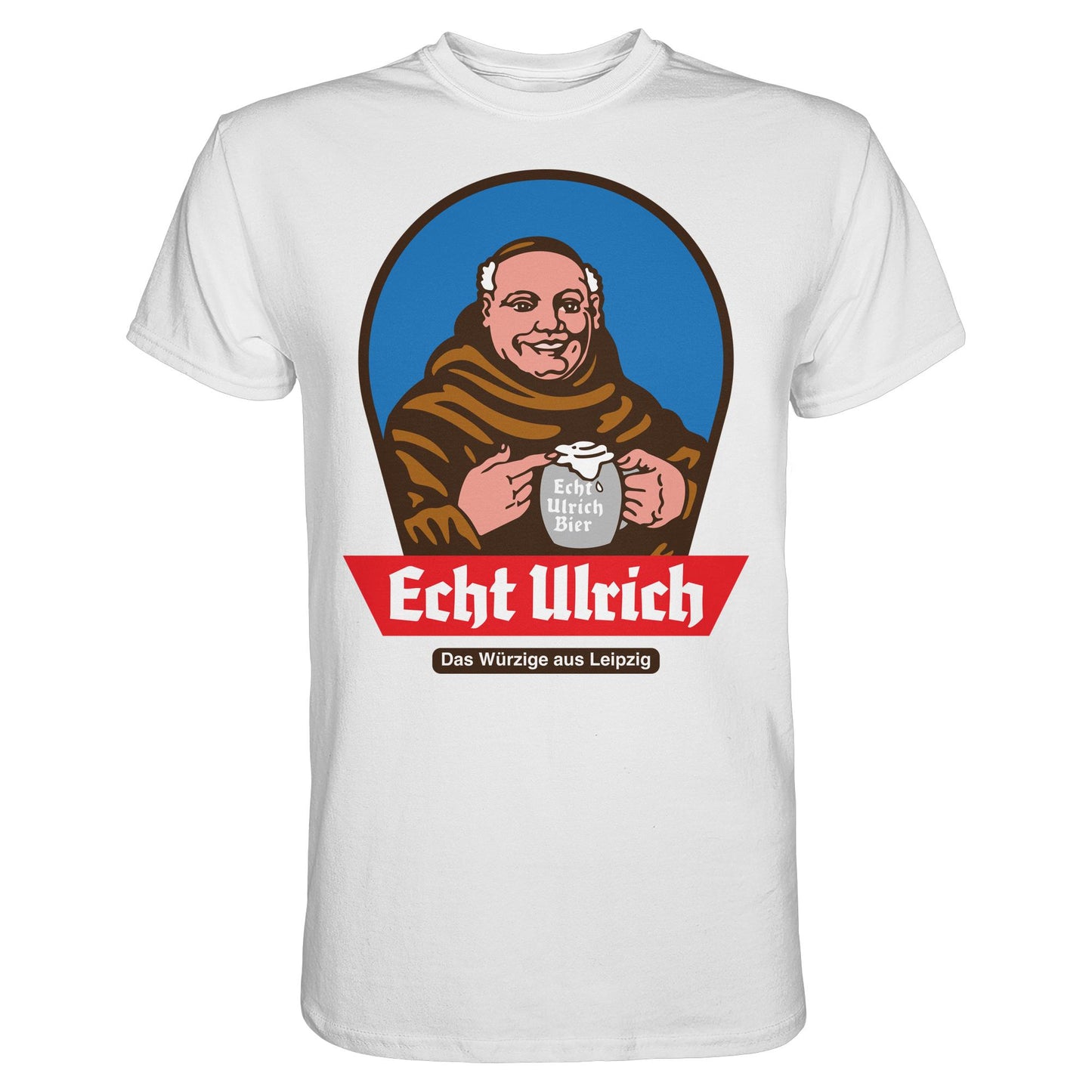 DDR Ostalgie Shirt Unisex • ECHT ULRICH BIER LEIPZIG