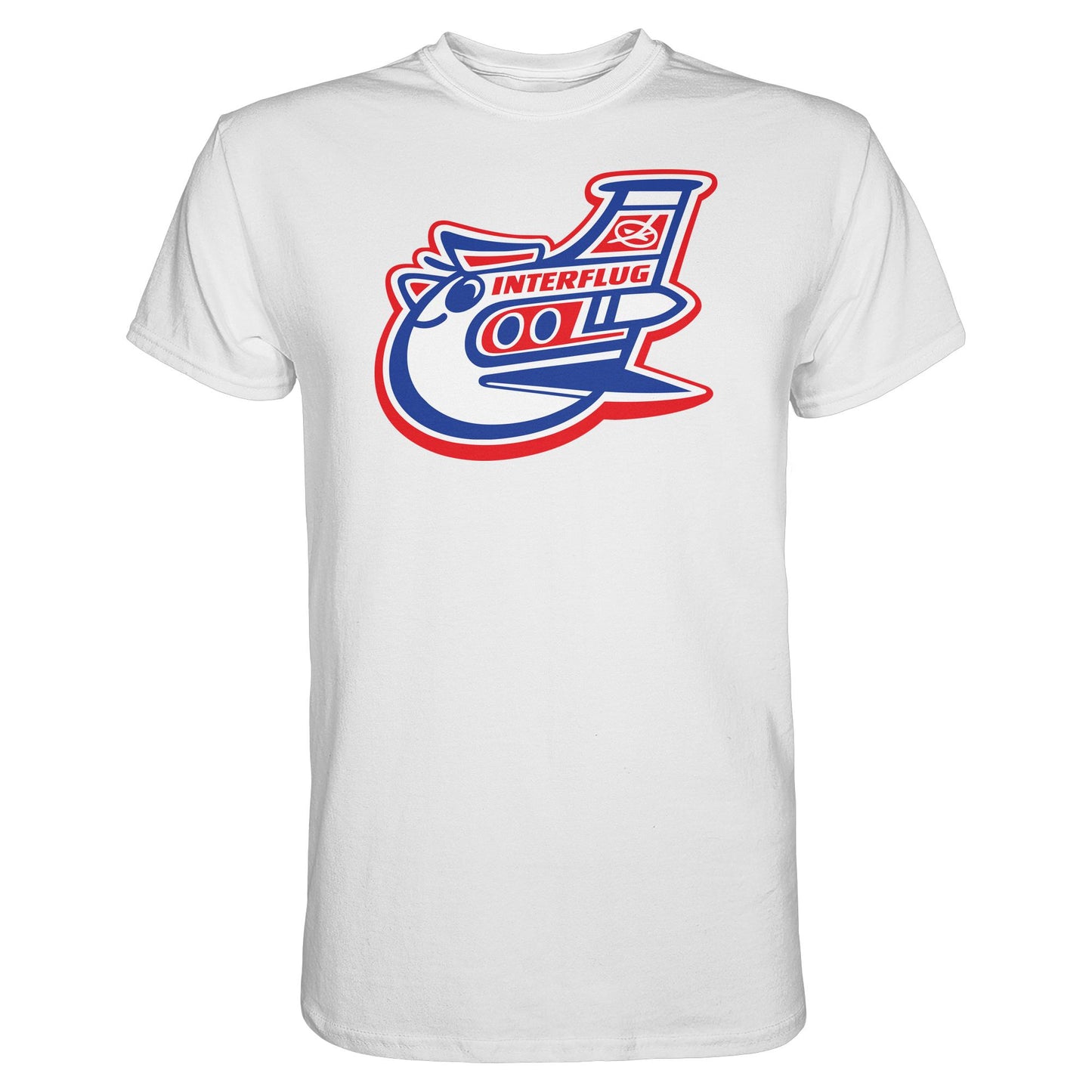 DDR Ostalgie Shirt Unisex • INTERFLUG (ORIGINAL PIN)