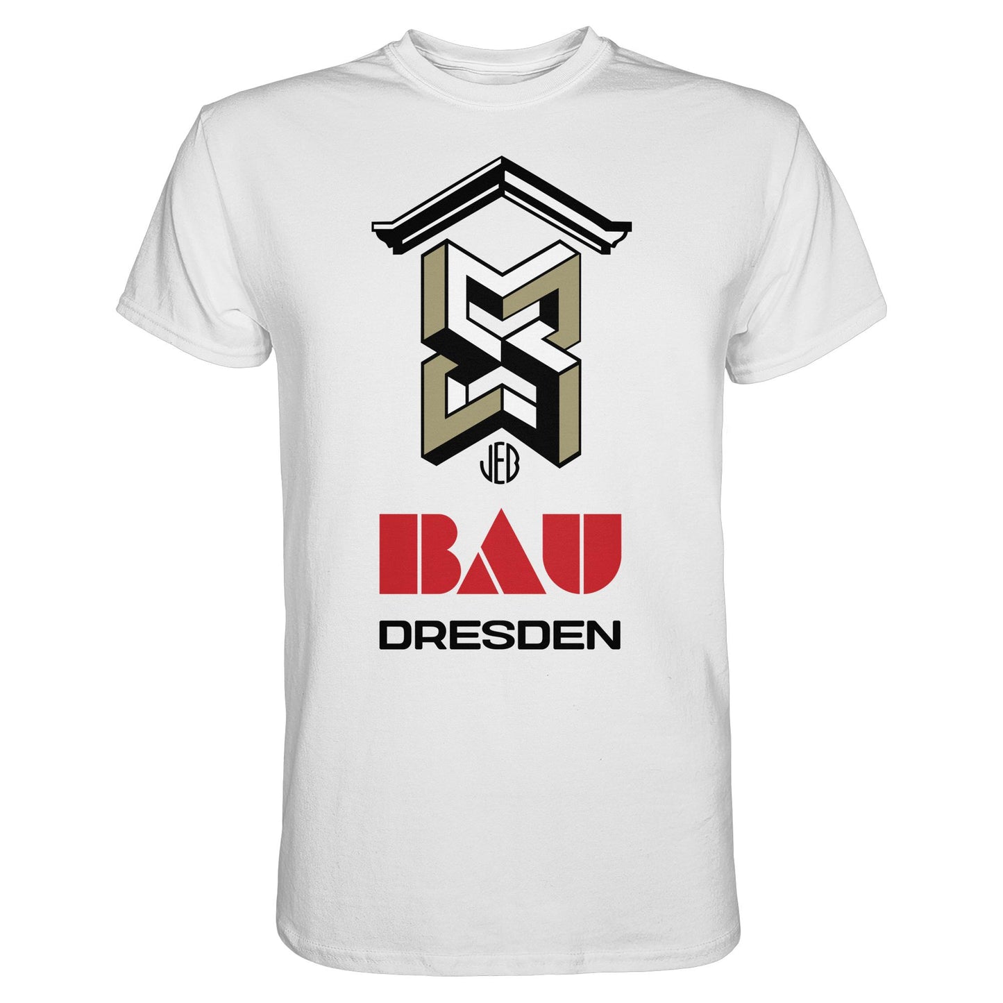 DDR Ostalgie Shirt Unisex • VEB BAU DRESDEN