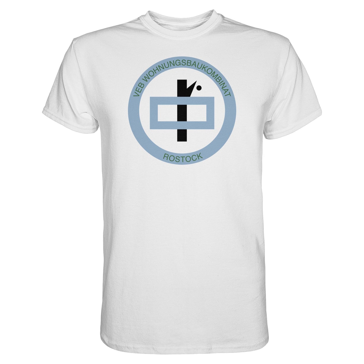 DDR Ostalgie Shirt Unisex • VEB WOHNUNGSBAUKOMBINAT ROSTOCK