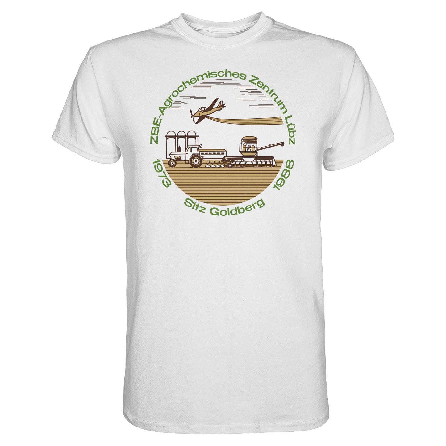 DDR Ostalgie Shirt Unisex • ZBE AGROCHEMISCHES ZENTRUM LÜBZ