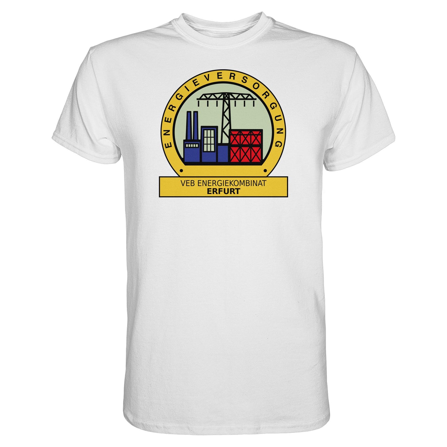 DDR Ostalgie Shirt Unisex • VEB ENERGIEKOMBINAT ERFURT