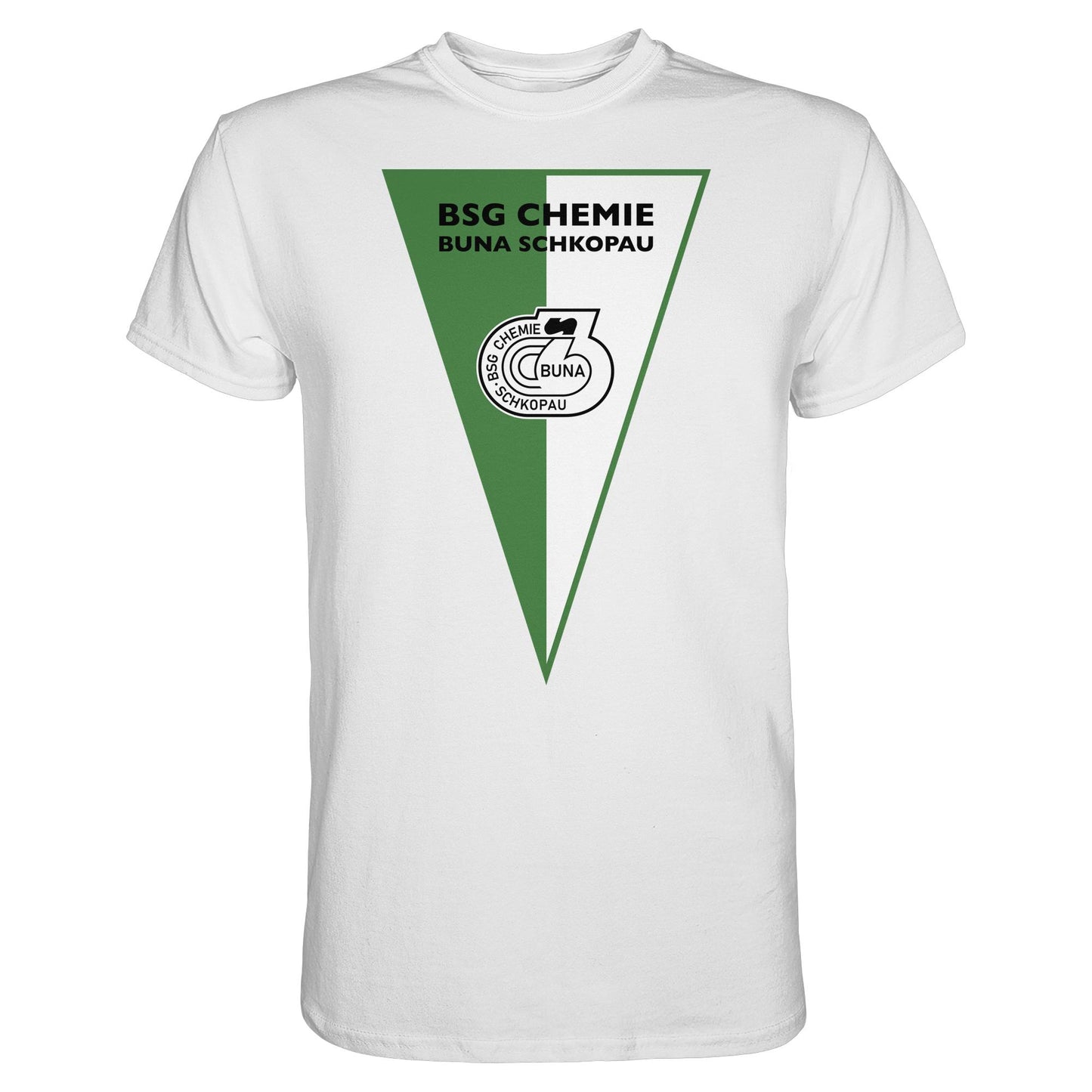 DDR Ostalgie Shirt Unisex • BSG CHEMIE BUNA SCHKOPAU (ORIGINALWIMPEL)
