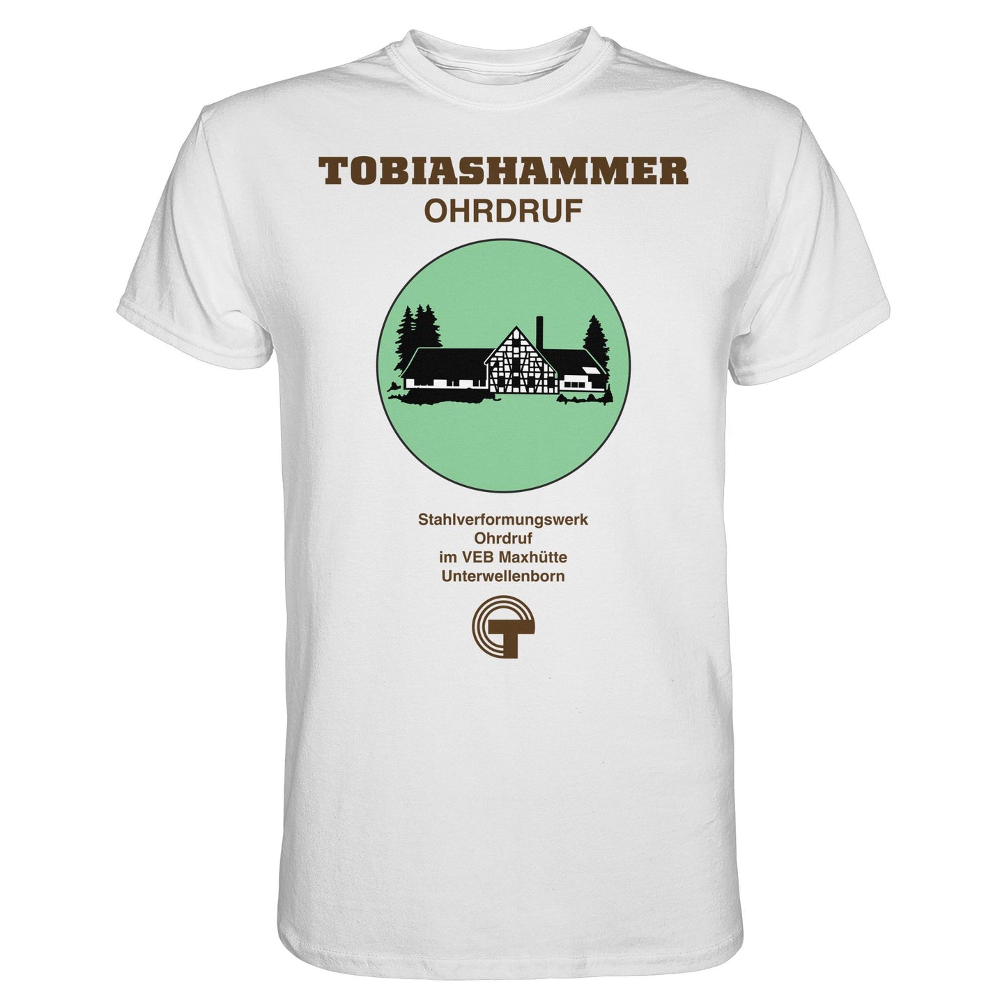 DDR Ostalgie Shirt Unisex • TOBIASHAMMER OHRDRUF - VEB MAXHÜTTE