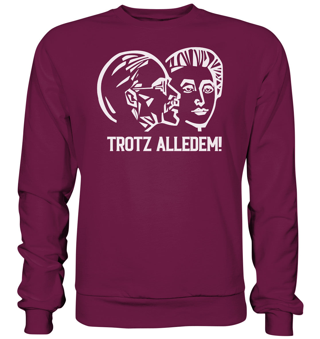 PREMIUM SWEATER UNISEX • DDR STAATSRATSGEBÄUDE - TROTZ ALLEDEM!