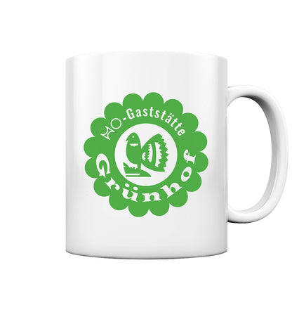 DDR Ostalgie Tasse • HO GASTSTÄTTE GRÜNHOF