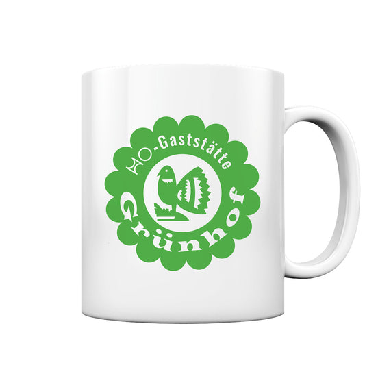 DDR Ostalgie Tasse • HO GASTSTÄTTE GRÜNHOF