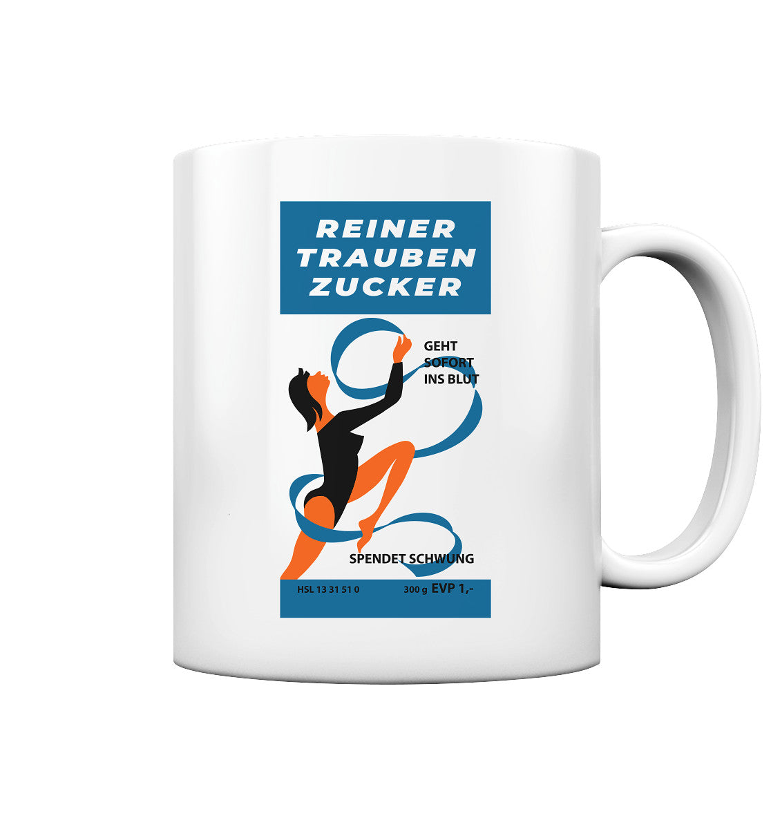 DDR Ostalgie Tasse • VEB MAISAN-WERKE TRAUBENZUCKER