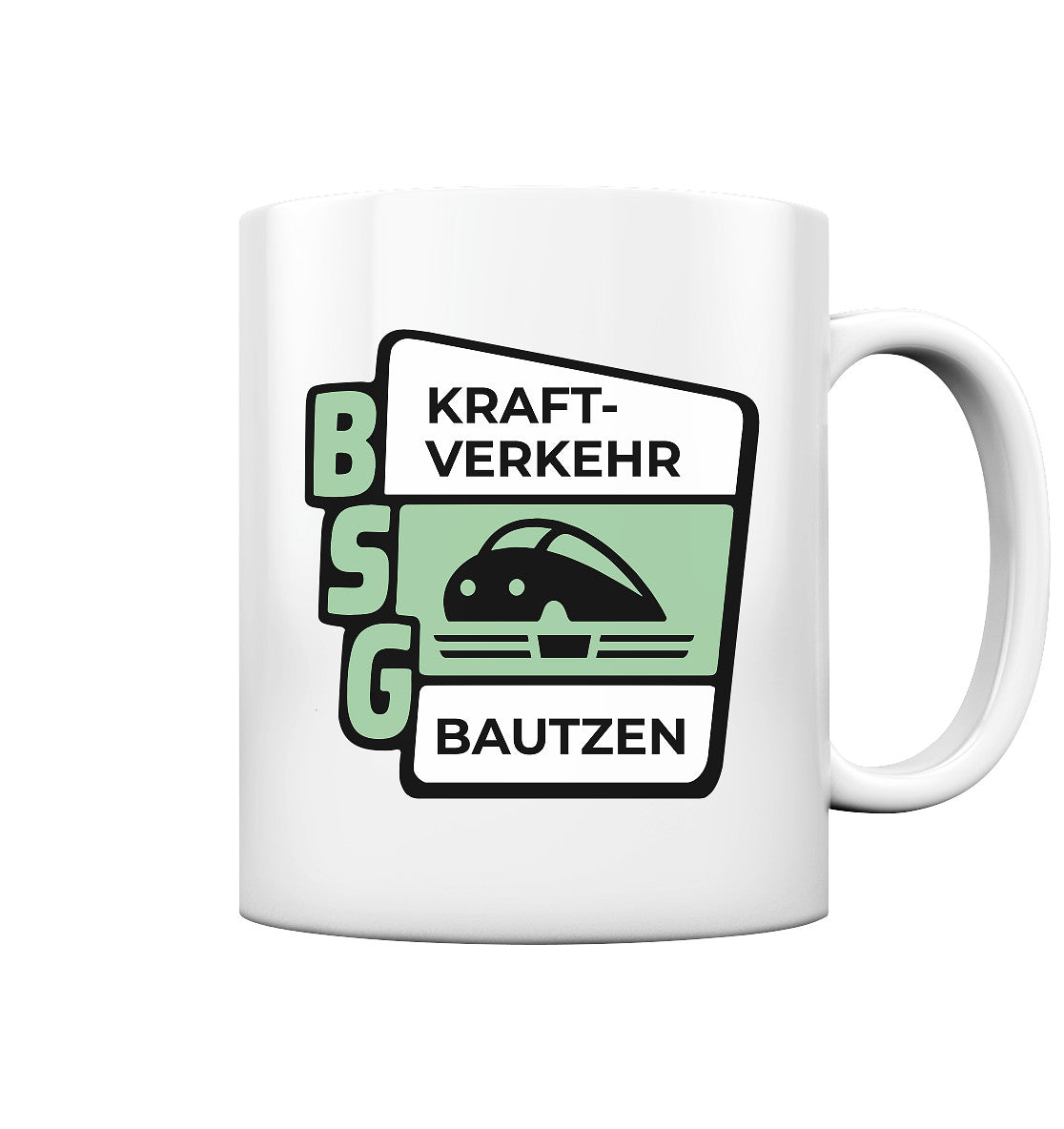DDR Ostalgie Tasse • BSG KRAFTVERKEHR BAUTZEN