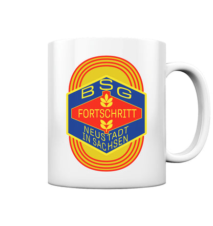 DDR Ostalgie Tasse • BSG FORTSCHRITT NEUSTADT SACHSEN