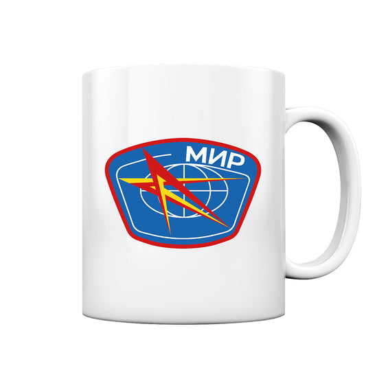 DDR Ostalgie Tasse • MIR - KOSMONAUTEN-BADGE