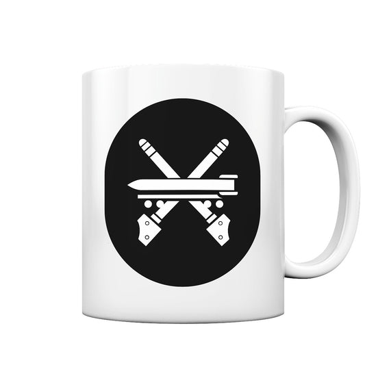 DDR Ostalgie Tasse • NVA EMBLEM - RAKETEN- UND WAFFENTECHNISCHER DIENST