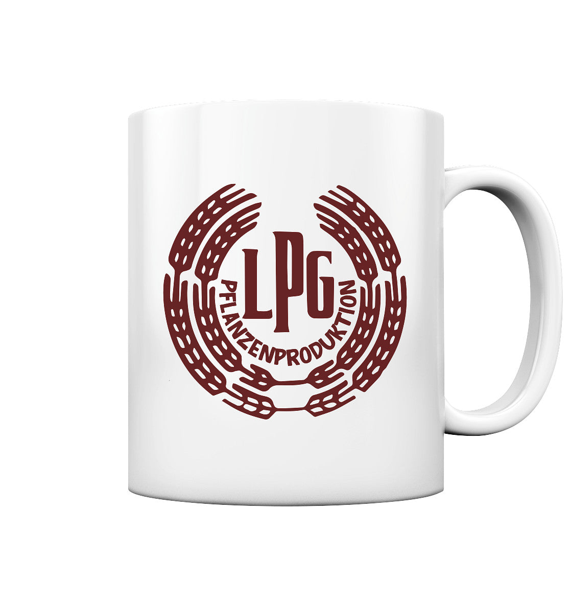 DDR Ostalgie Tasse • LPG - PFLANZENPRODUKTION - FARBE