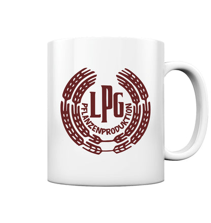 DDR Ostalgie Tasse • LPG - PFLANZENPRODUKTION - FARBE