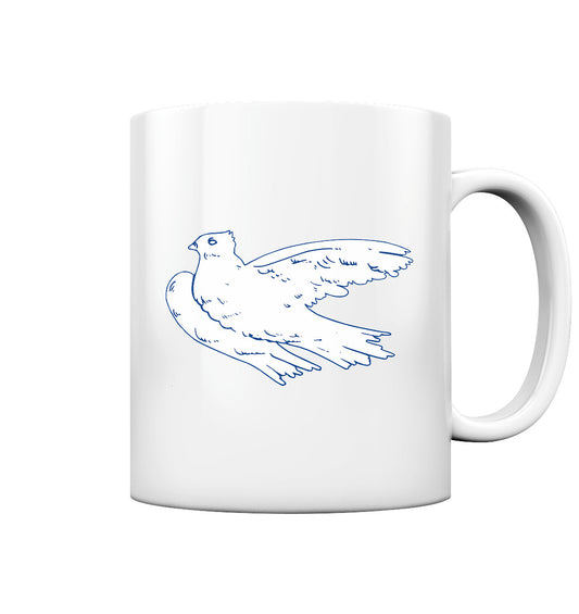 DDR Ostalgie Tasse •  DDR - KLEINE WEISSE FRIEDENSTAUBE