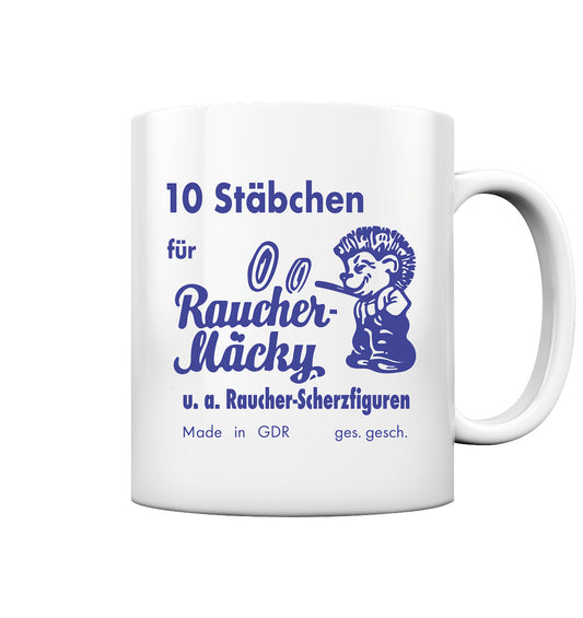 DDR Ostalgie Tasse • RÄUCHER MÄCKY STÄBCHEN