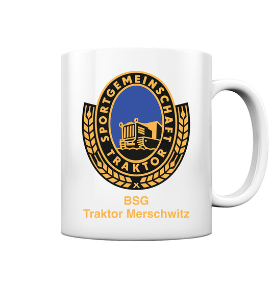 DDR Ostalgie Tasse • BSG TRAKTOR MERSCHWITZ