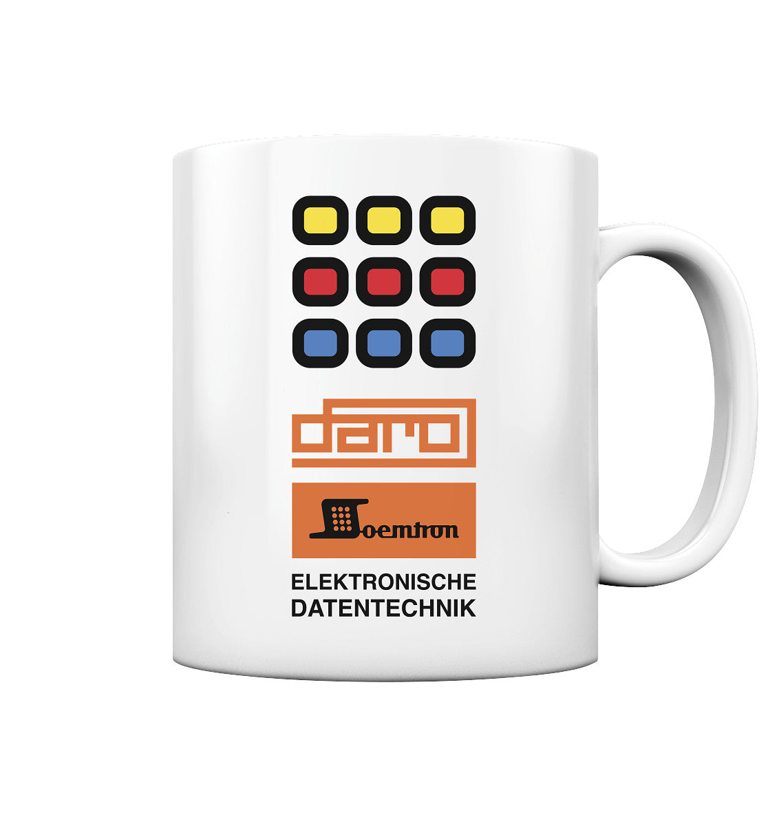 DDR Ostalgie Tasse • DARO - ELEKTRONISCHE DATENTECHNIK DDR