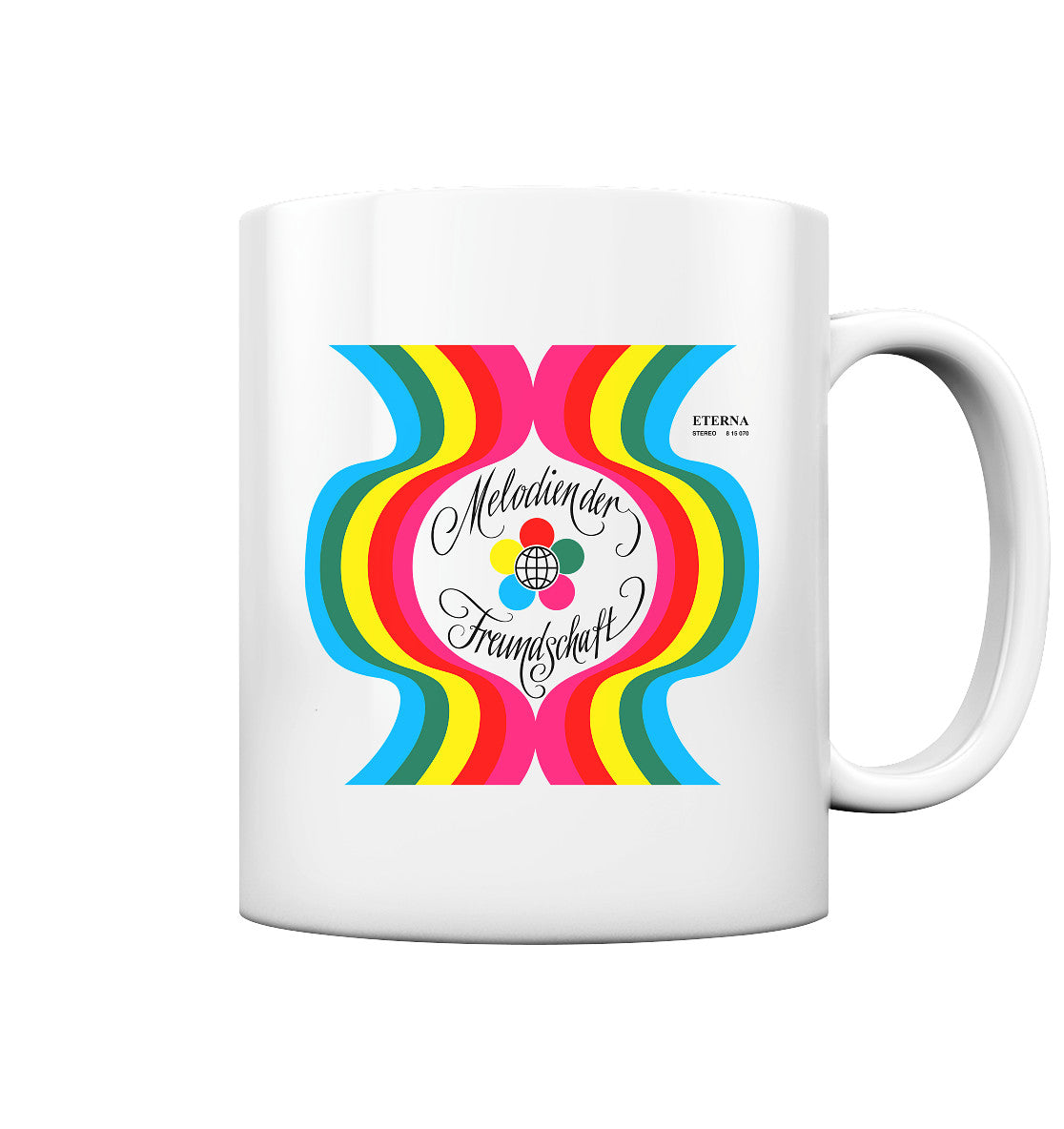 DDR Ostalgie Tasse • MELODIEN DER FREUNDSCHAFT ETERNA (ORIGINAL-PLATTENCOVER)