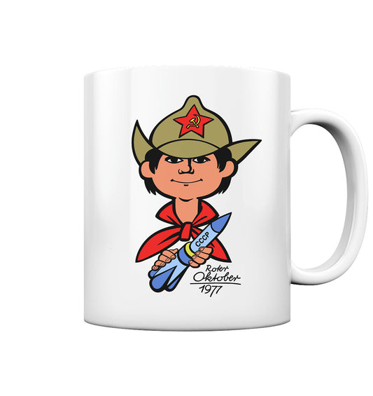 DDR Ostalgie Tasse • ROTER OKTOBER 1917 (ORIGINAL NICKI-MOTIV)