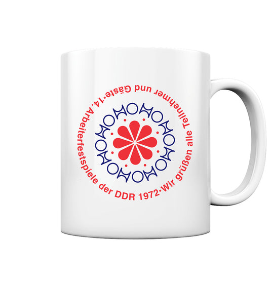 DDR Ostalgie Tasse • 14. ARBEITERFESTSPIELE DER DDR 1972