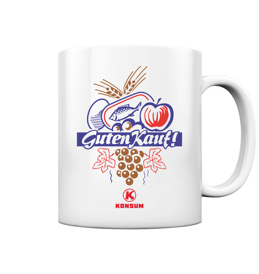 DDR Ostalgie Tasse • GUTEN KAUF! HO KONSUM