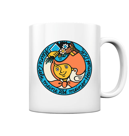 DDR Ostalgie Tasse • JUNGE PIONIERE - MEINE LIEBE MEINER HEIMAT
