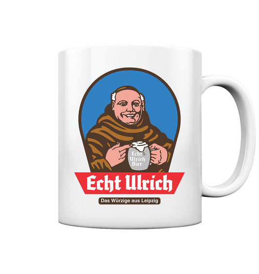 DDR Ostalgie Tasse • ECHT ULRICH BIER LEIPZIG