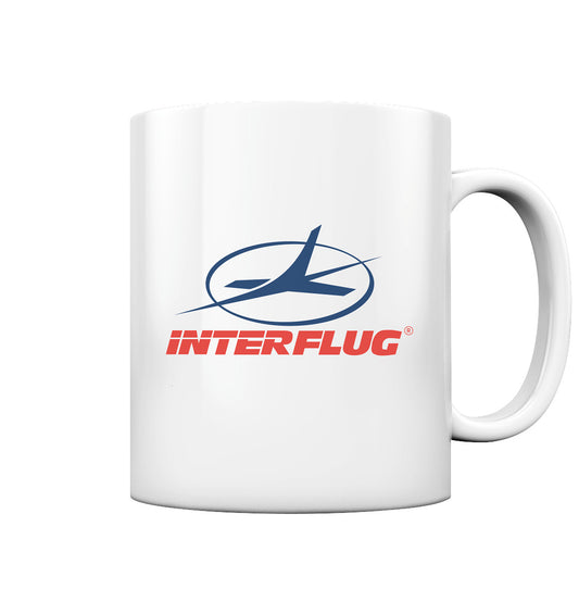 DDR Ostalgie Tasse • DDR INTERFLUG LOGO