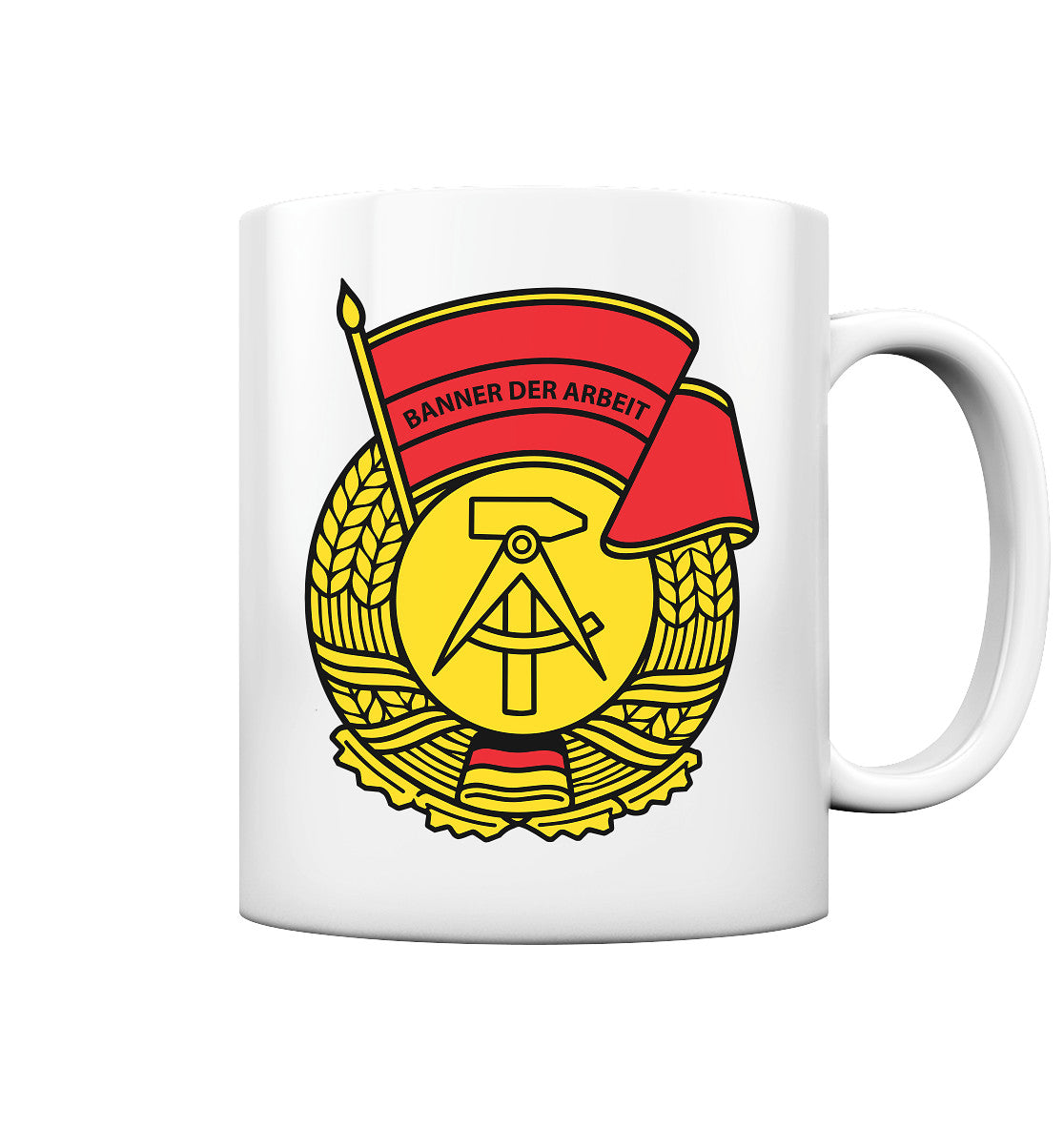 DDR Ostalgie Tasse • BANNER DER ARBEIT