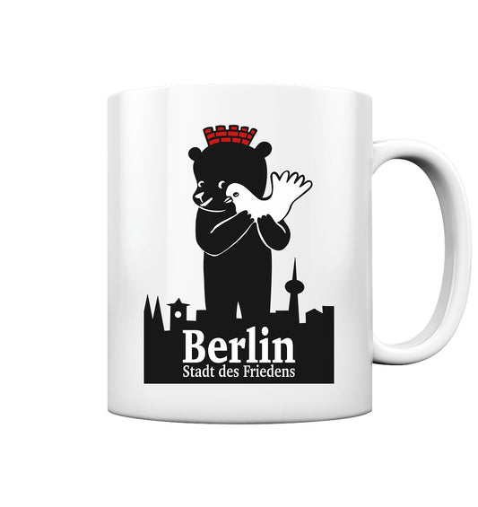 DDR Ostalgie Tasse • BERLIN - STADT DES FRIEDENS - PLAKAT 1984