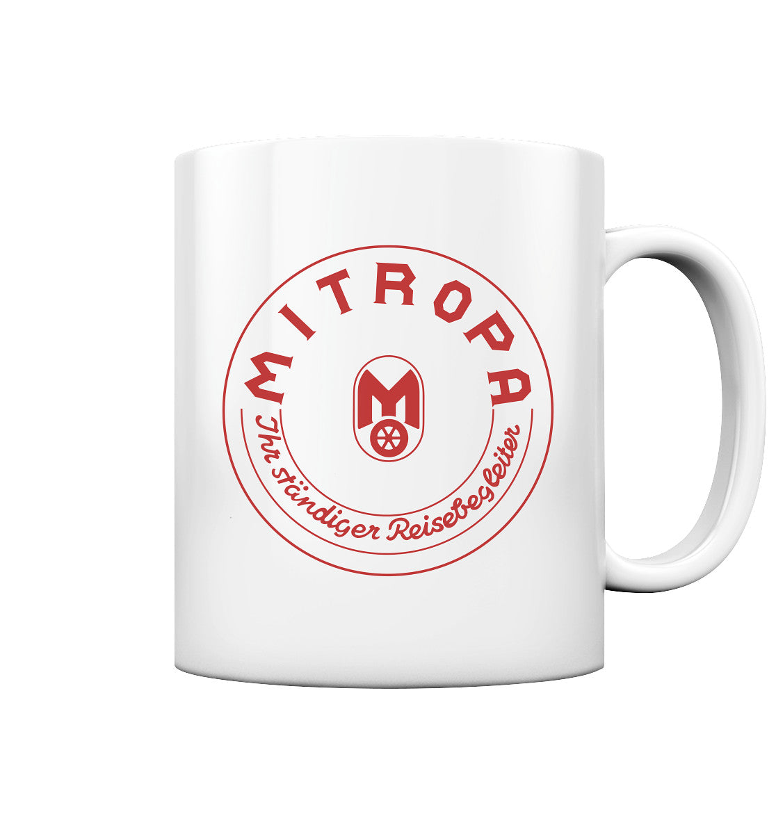 DDR Ostalgie Tasse • MITROPA BADGE