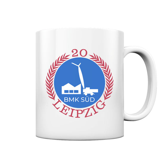 DDR Ostalgie Tasse • BAU- UND MONTAGEKOMBINAT LEIPZIG