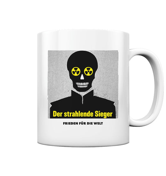 DDR Ostalgie Tasse • DER STRAHLENDE SIEGER - FRIEDEN FÜR DIE WELT!