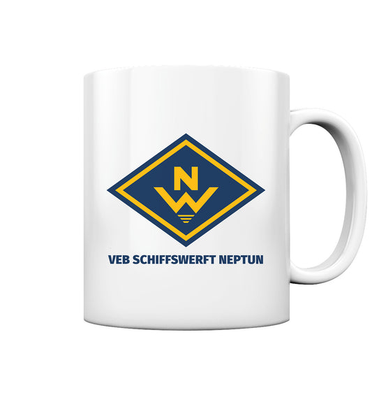 DDR Ostalgie Tasse • VEB SCHIFFSWERFT NEPTUN