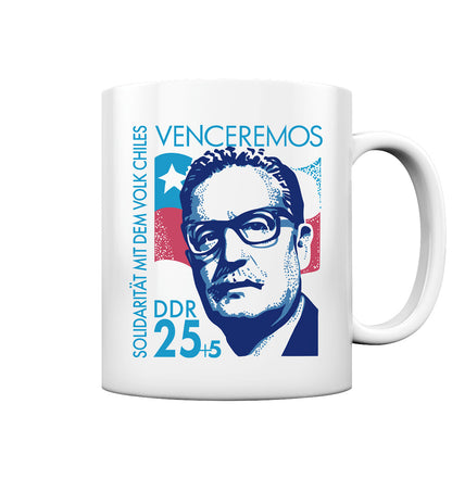 TASSE • SOLIDARITÄT MIT CHILE - BRIEFMARKE