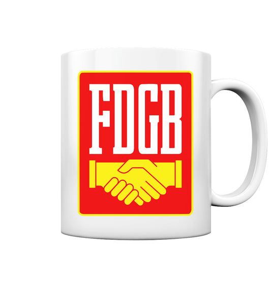 DDR Ostalgie Tasse • FDGB