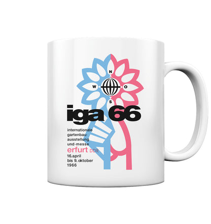 DDR Ostalgie Tasse • IGA ERFURT 1966