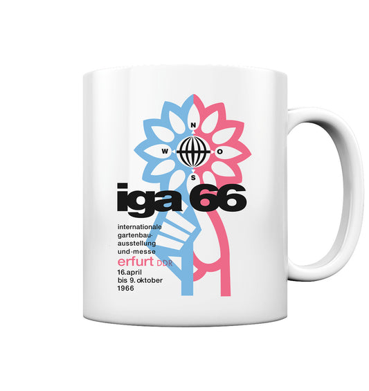 DDR Ostalgie Tasse • IGA ERFURT 1966