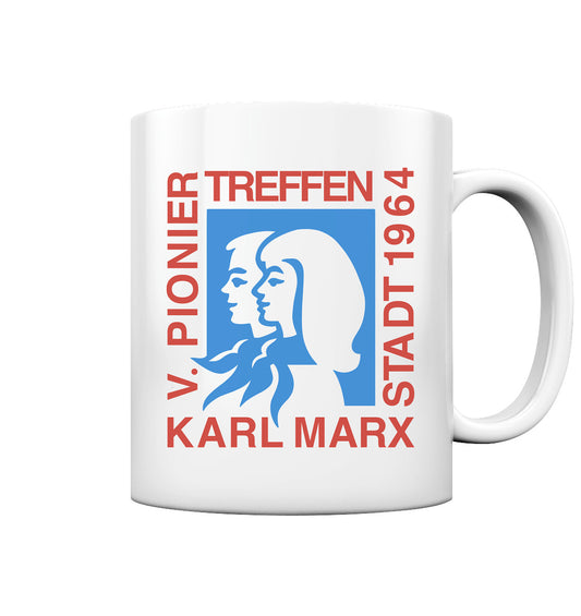 DDR Ostalgie Tasse • 5. PIONIERTREFFEN KARL-MARX-STADT