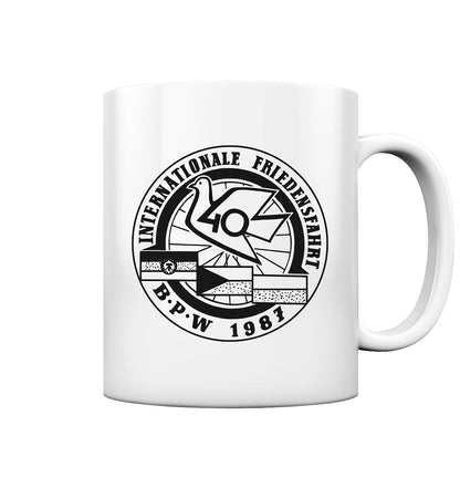 DDR Ostalgie Tasse • INTERNATIONALE FRIEDENSFAHRT 1987